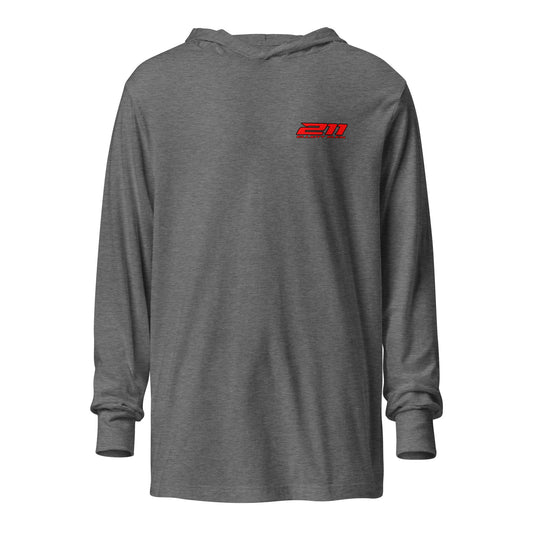 Performance | Hooded Long Sleeve T Shirt | Klein Motorsports | 211 Alt Logo