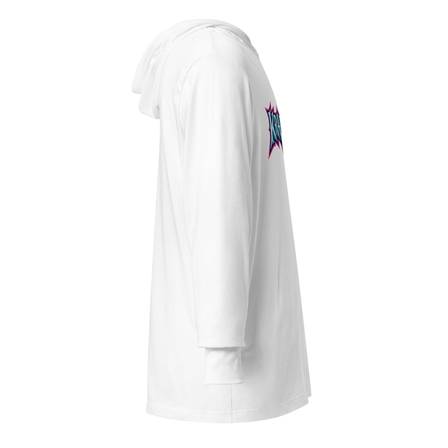 Performance | Hooded Long Sleeve T Shirt | Kraken Fastpitch | Script Logo