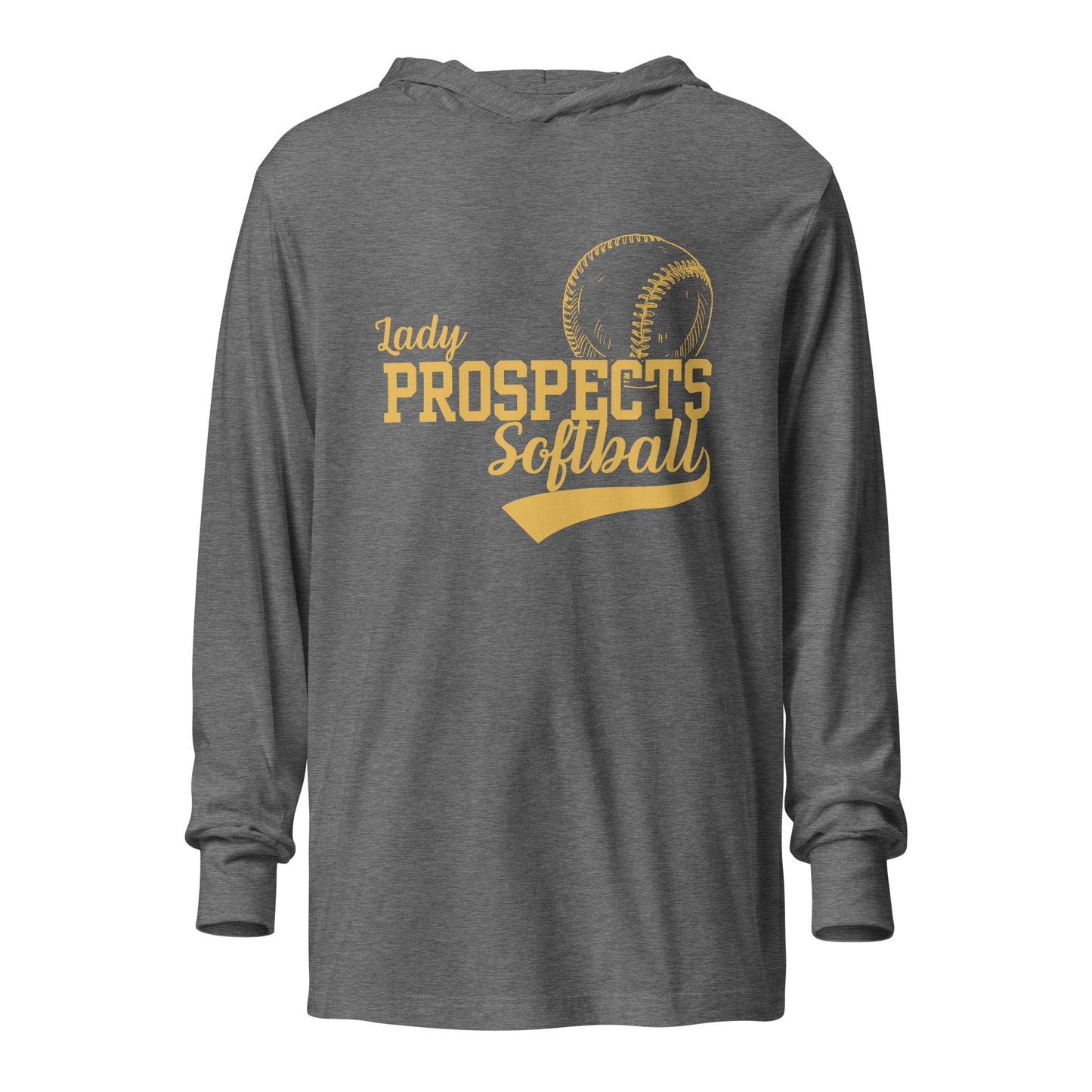 Performance | Hooded Long Sleeve T Shirt | Marucci Prospects | Emblem Logo