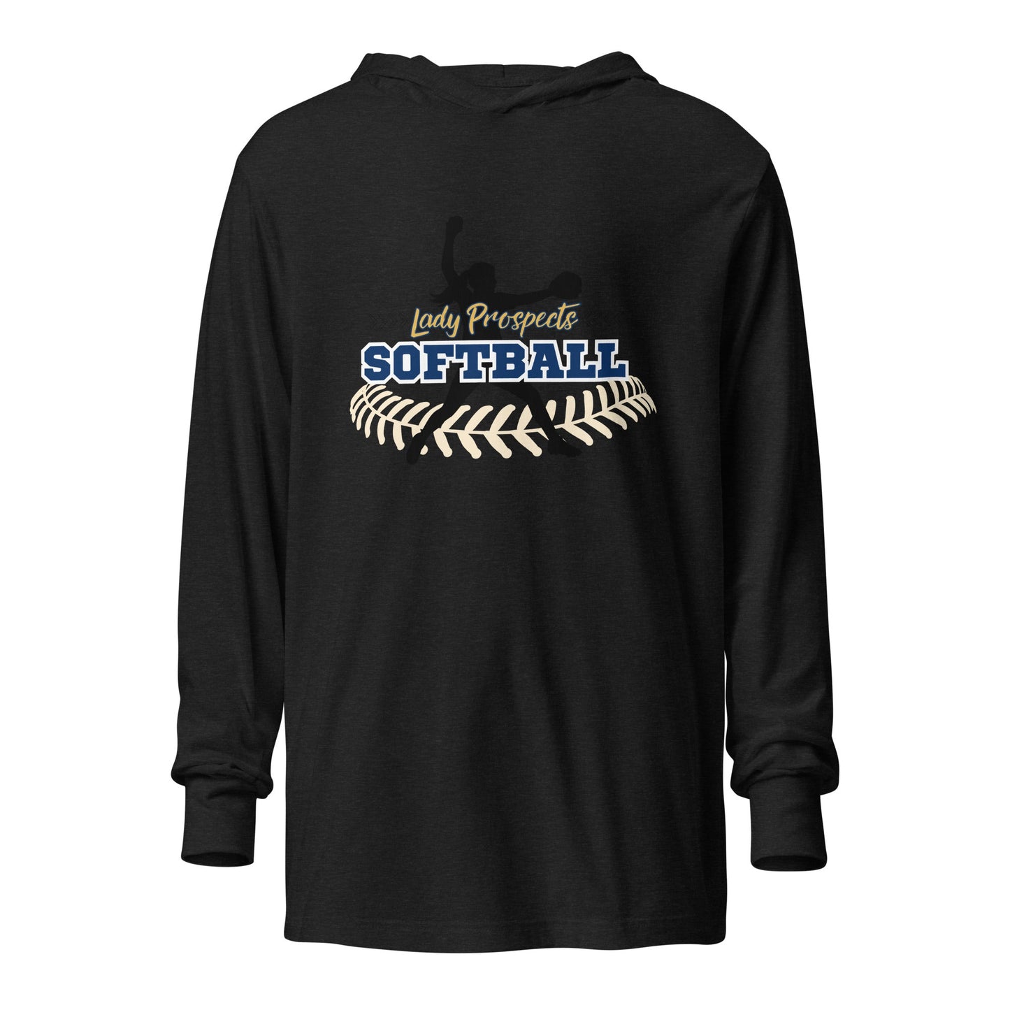 Performance | Hooded Long Sleeve T Shirt | Marucci Prospects | Fastpitch Crest Logo