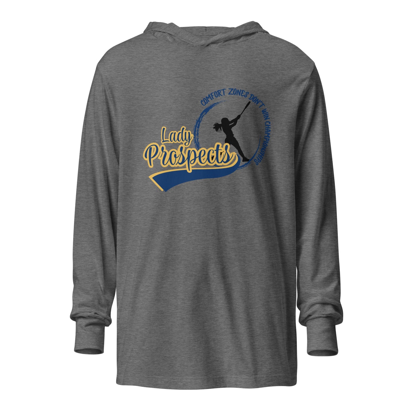 Performance | Hooded Long Sleeve T Shirt | Marucci Prospects | Vanguard Logo