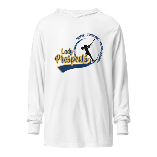 Performance | Hooded Long Sleeve T Shirt | Marucci Prospects | Vanguard Logo