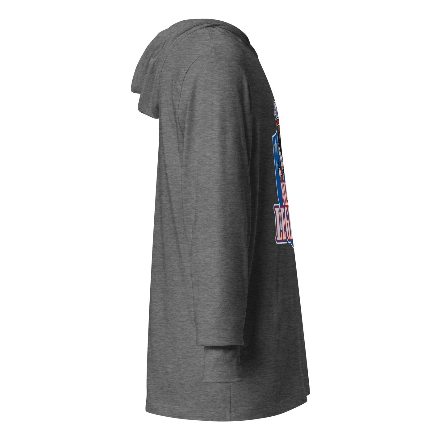 Performance | Hooded Long Sleeve T Shirt | Miami Legends Football | King Shield Logo