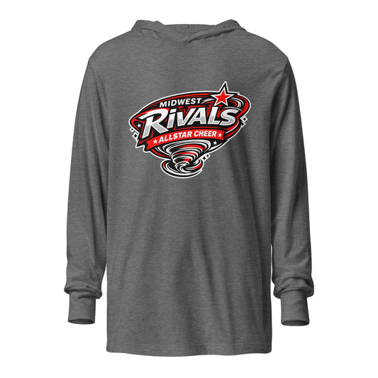 Performance | Hooded Long Sleeve T Shirt | Midwest Rivals Allstar Cheer