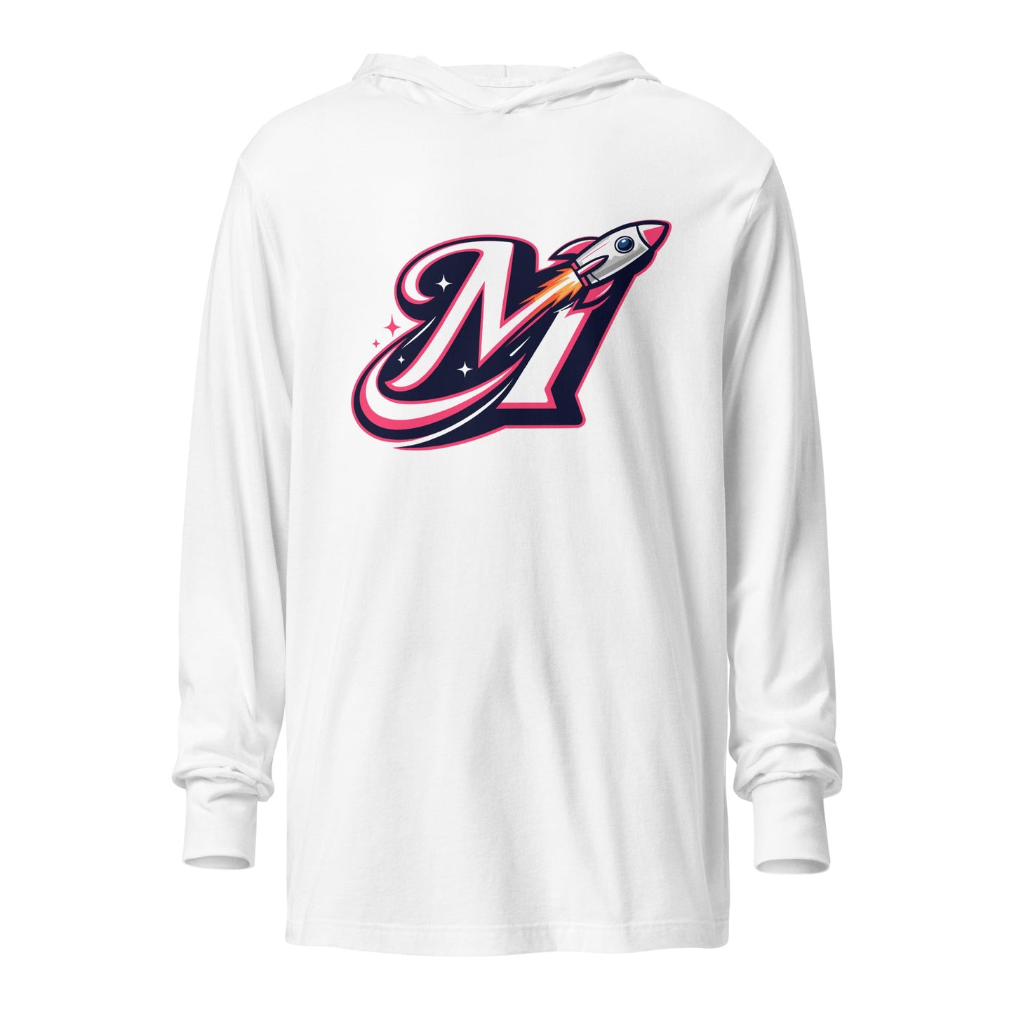 Performance | Hooded Long Sleeve T Shirt | Moonshots | Stellar Strike Logo