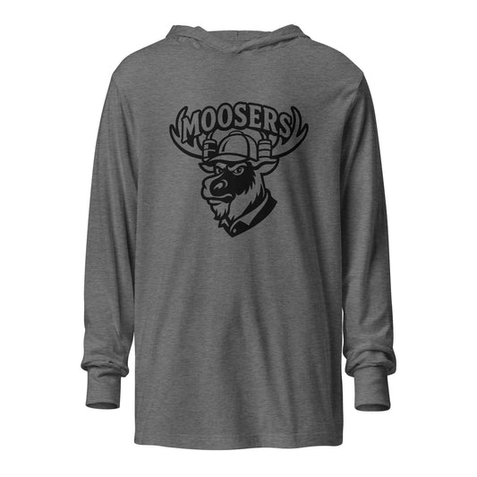 Performance | Hooded Long Sleeve T Shirt | Moosers | Vanguard Logo