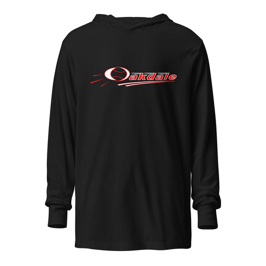 Performance | Hooded Long Sleeve T Shirt | Oakdale Youth League | Oakdale Logo