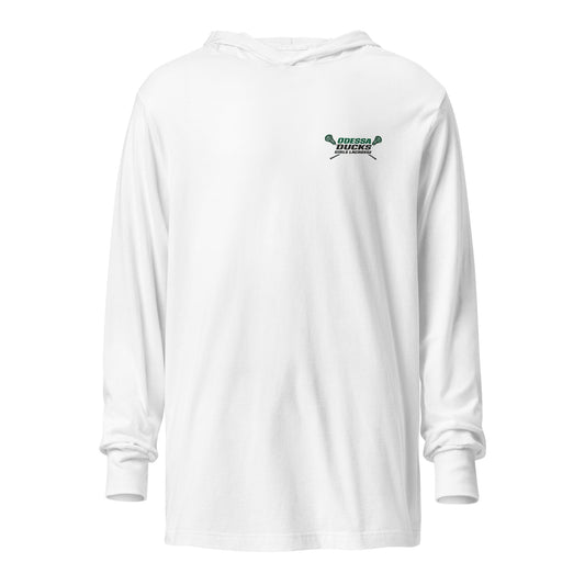 Performance | Hooded Long Sleeve T Shirt | Odessa Girls Lacrosse | Girls LAX Alt Logo