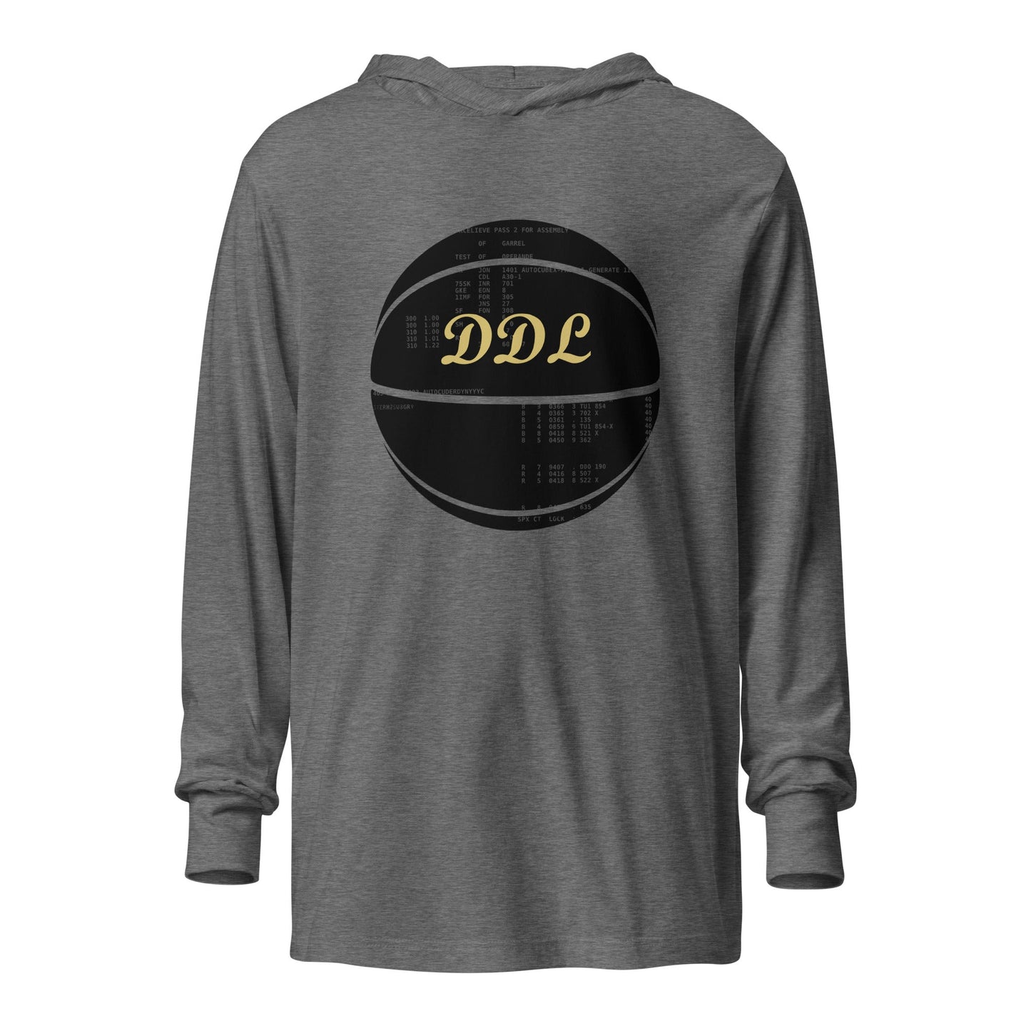 Performance | Hooded Long Sleeve T Shirt | Official DDL Merchandise | Globe Logo