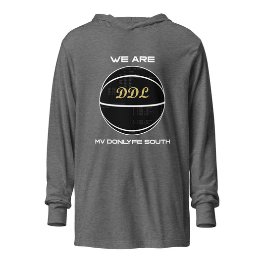 Performance | Hooded Long Sleeve T Shirt | Official DDL Merchandise | Vanguard Logo