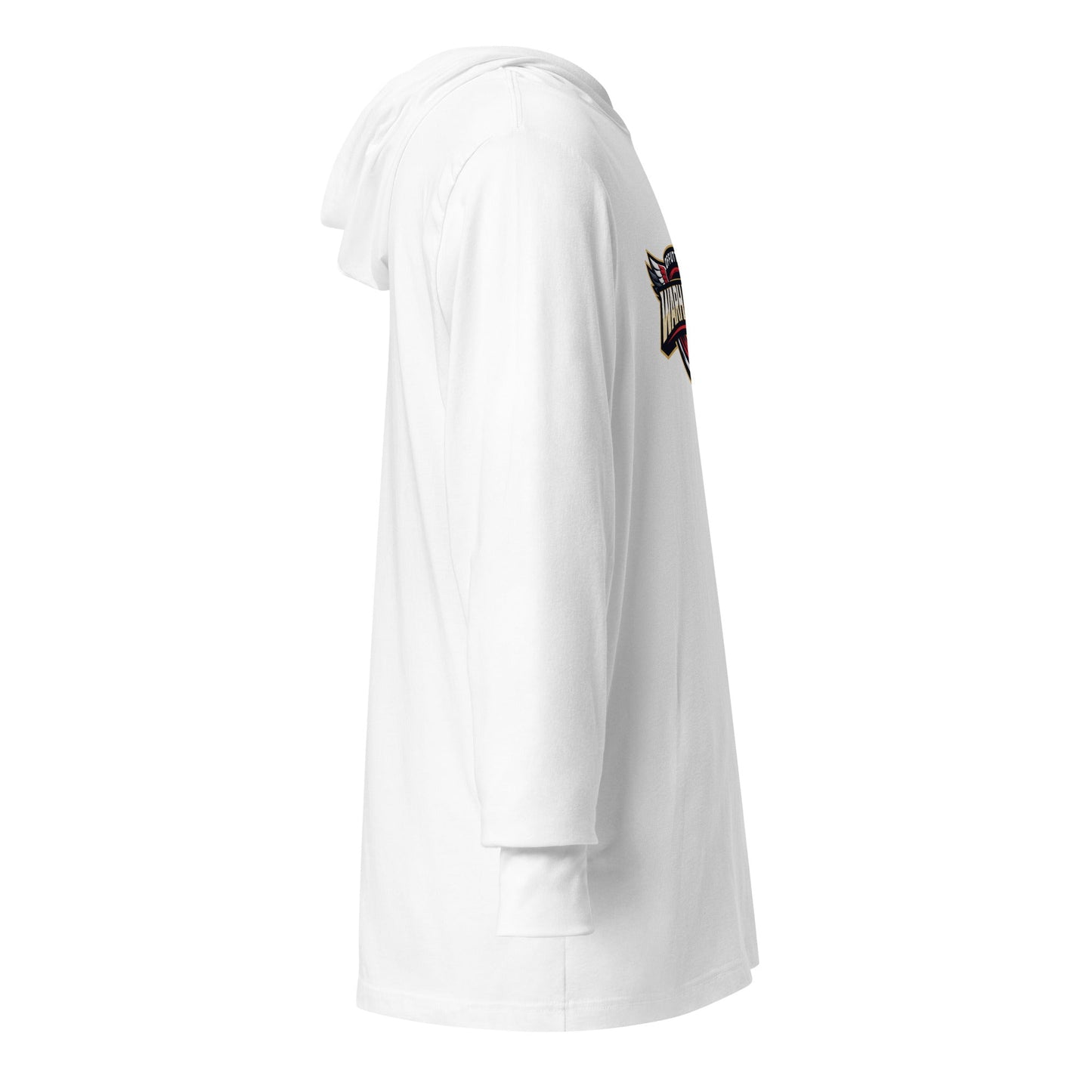 Performance | Hooded Long Sleeve T Shirt | Offutt AFB Warhawks | Mark Logo