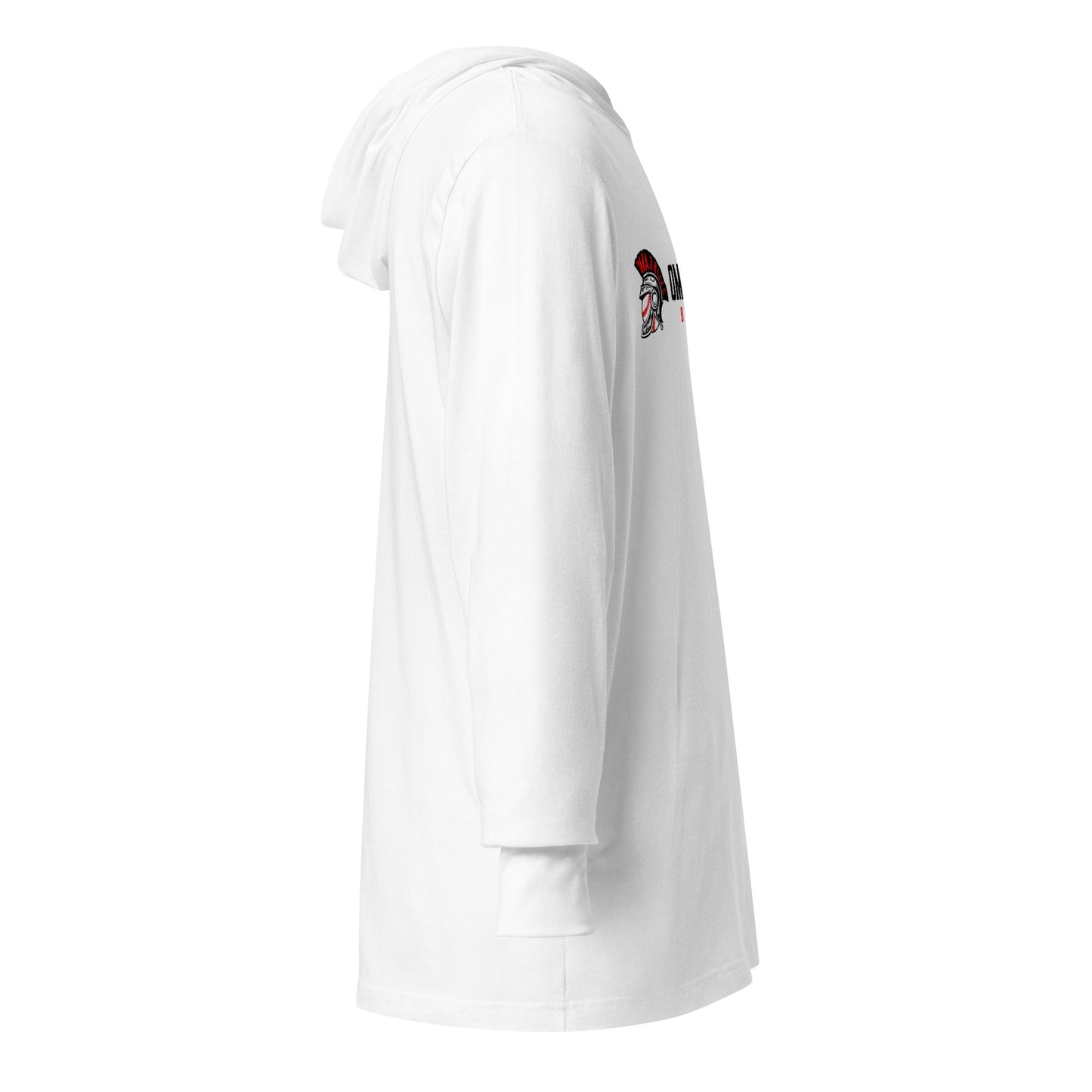 Performance | Hooded Long Sleeve T Shirt | Omaha Warriors | Script Logo