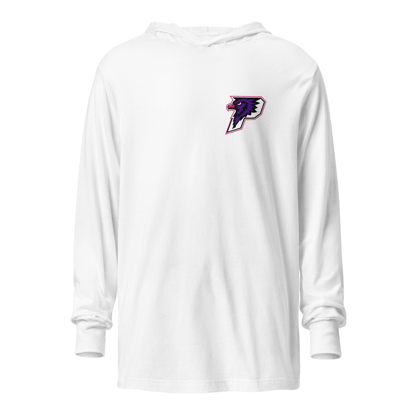 Performance | Hooded Long Sleeve T Shirt | Phoenix Fastpitch | Apex P-Hawks Logo
