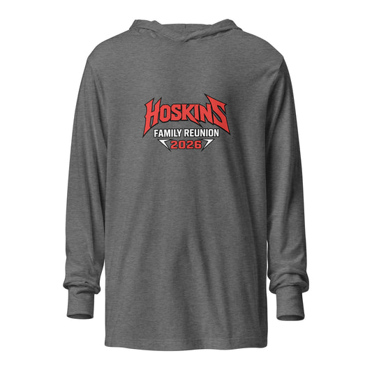 Performance | Hooded Long Sleeve T Shirt | Ponderosa Reunion | Horizon Legacy Logo