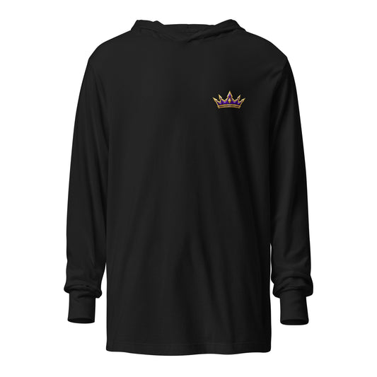 Performance | Hooded Long Sleeve T Shirt | REIGN 10U Softball | Magestic Crown Logo