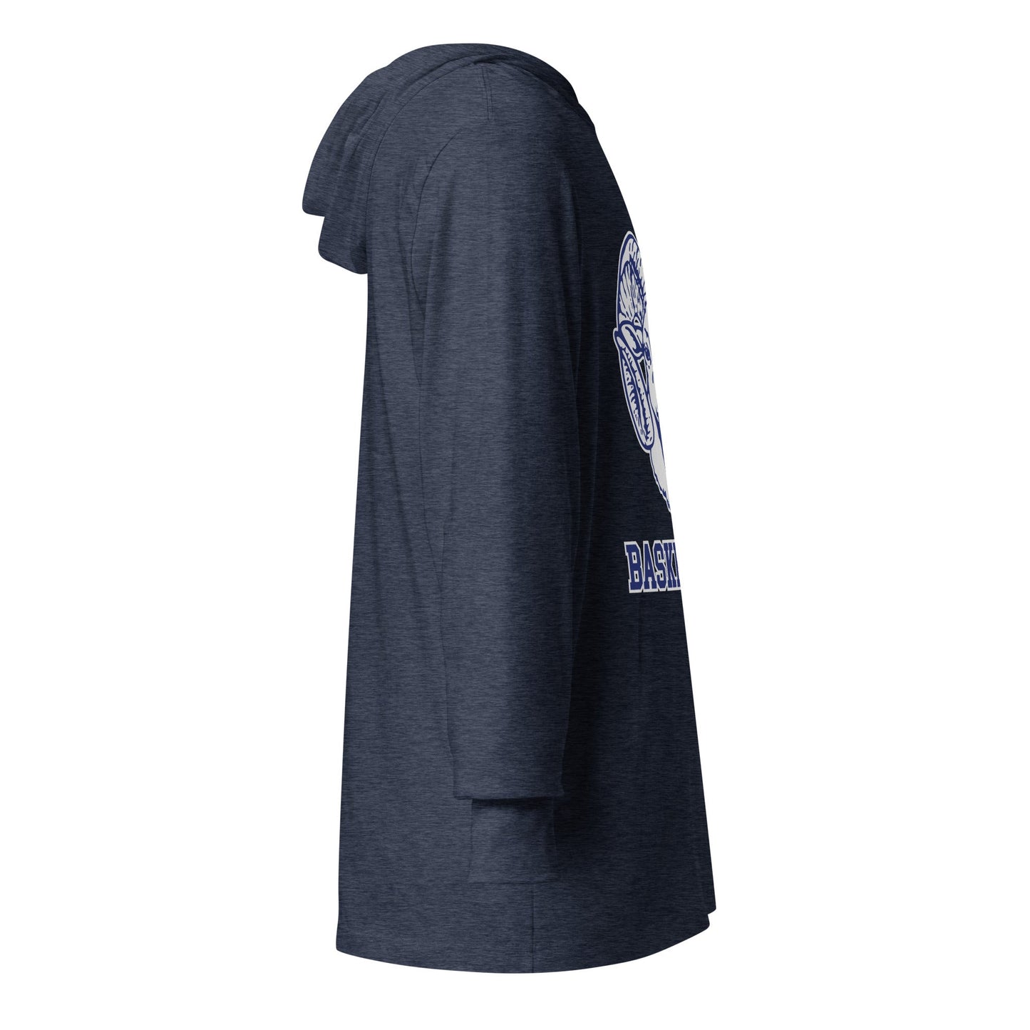 Performance | Hooded Long Sleeve T Shirt | Rensselaer Rams | Basketball Logo