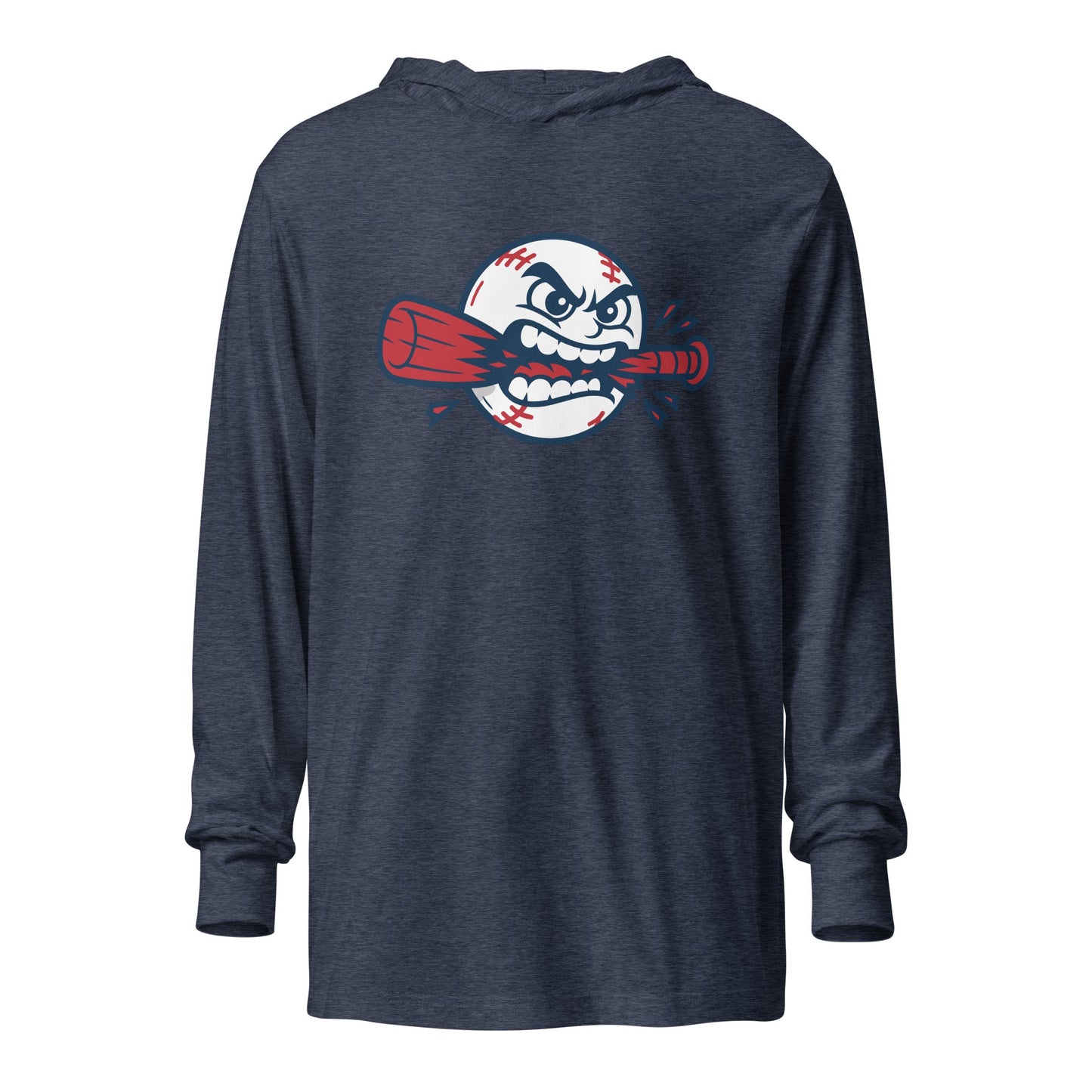 Performance | Hooded Long Sleeve T Shirt | Rosenberg Ballers | Emblem Logo