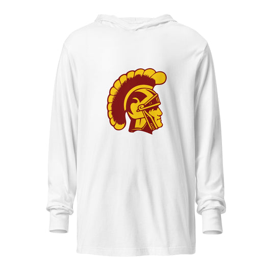 Performance | Hooded Long Sleeve T Shirt | Ross MVP Fall 2026 | Warrior Crest Logo
