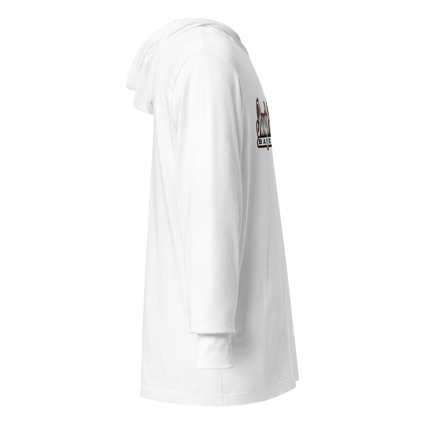 Performance | Hooded Long Sleeve T Shirt | Rough Riders | Baseball Script Logo