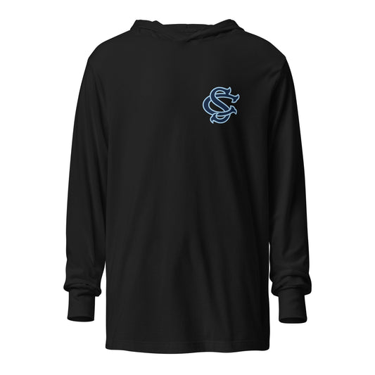 Performance | Hooded Long Sleeve T Shirt | SCAA Thunder | SC Logo