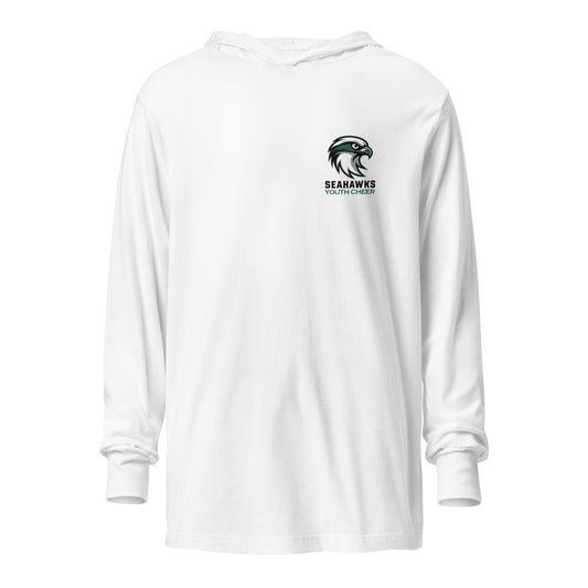 Performance | Hooded Long Sleeve T Shirt | Seahawks Youth Cheer