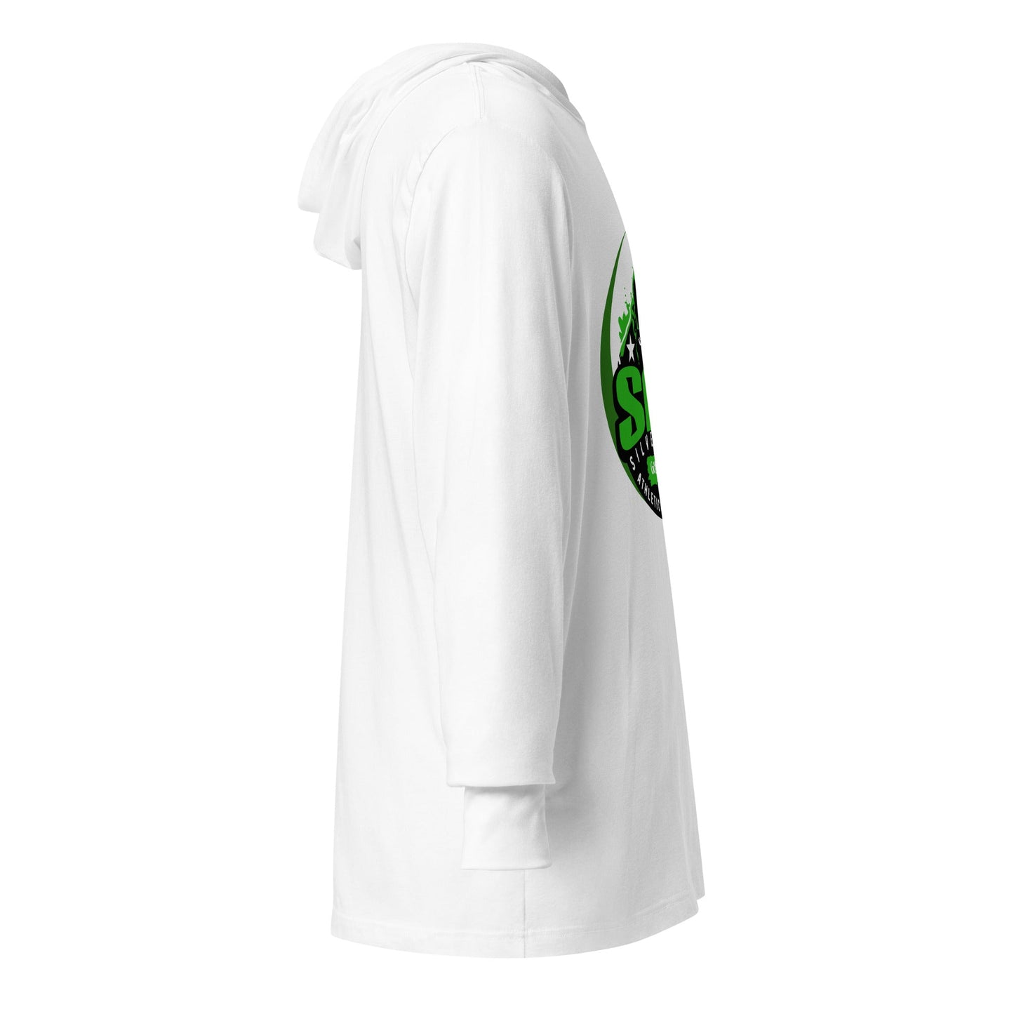 Performance | Hooded Long Sleeve T Shirt | Silverbackz Athletic Association LLC | Silverback Logo