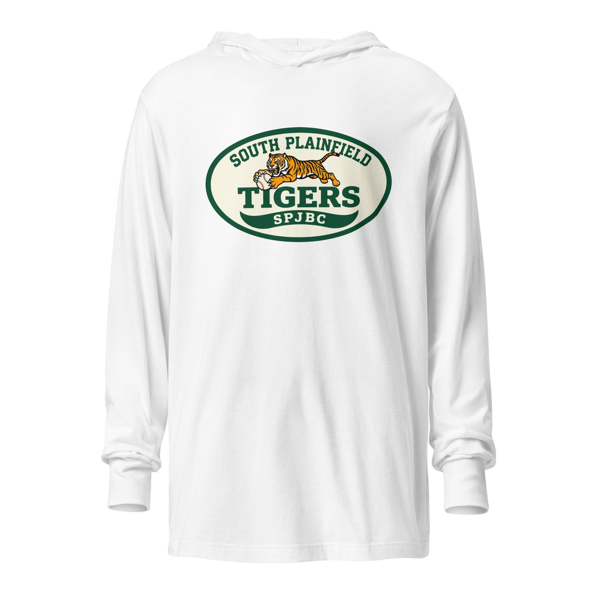 Performance | Hooded Long Sleeve T Shirt | SP Tigers 7U | Emblem Logo