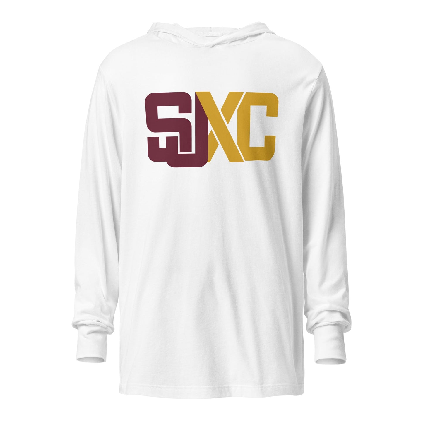 Performance | Hooded Long Sleeve T Shirt | St. Joseph High School - Cross Country | Athletics Logo