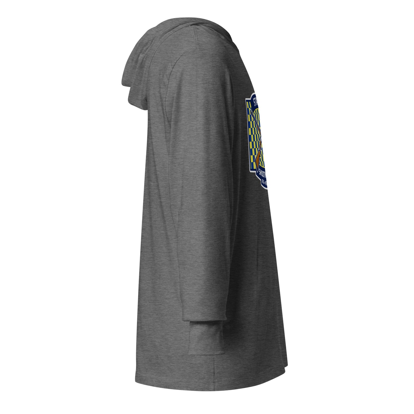 Performance | Hooded Long Sleeve T Shirt | State Shooting Sports | Flag Logo