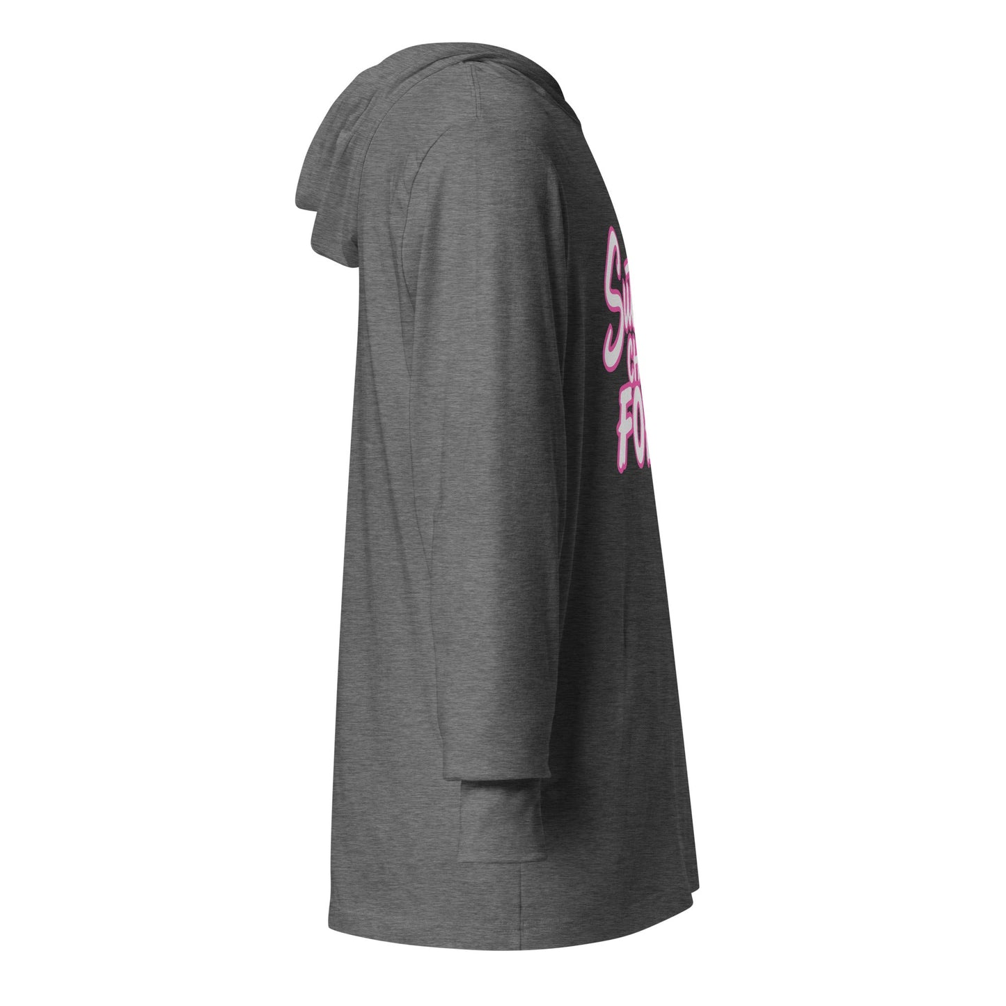 Performance | Hooded Long Sleeve T Shirt | Sutton Cheer Force | Script Logo