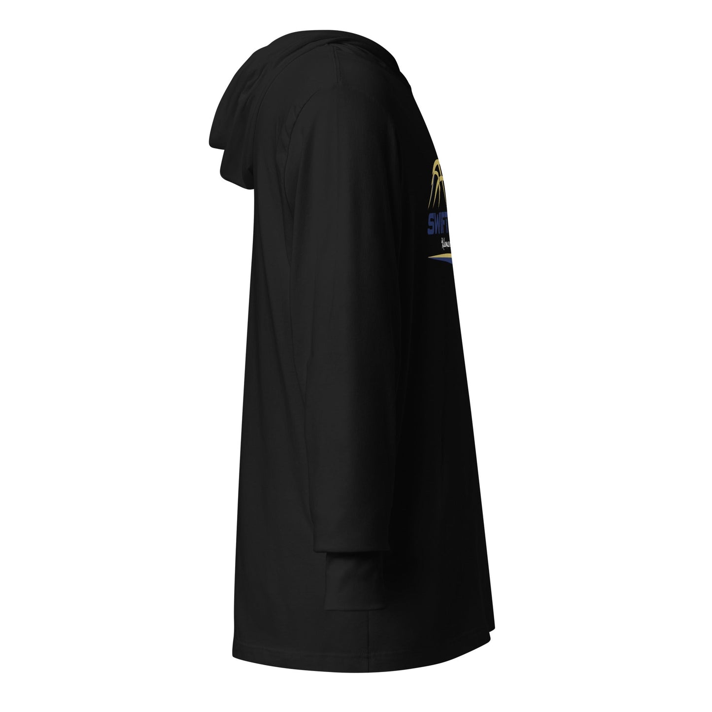 Performance | Hooded Long Sleeve T Shirt | S.W.I.F.T. ELITE | Main Logo