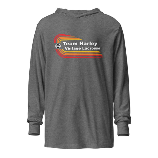 Performance | Hooded Long Sleeve T Shirt | Team Harley | Tank Logo