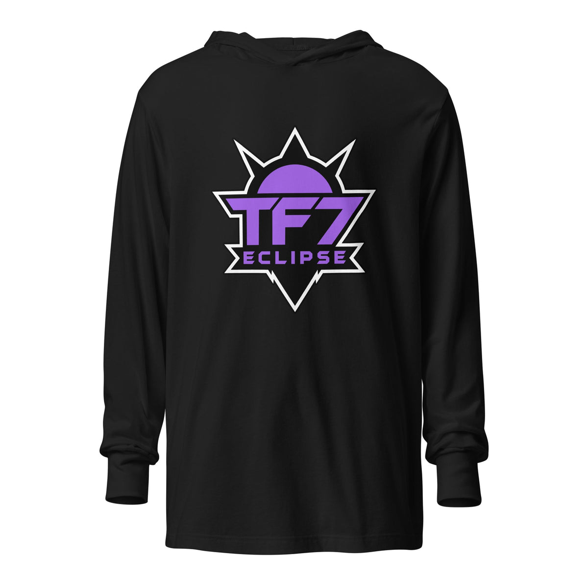 Performance | Hooded Long Sleeve T Shirt | TF7 Eclipse | Crest Logo