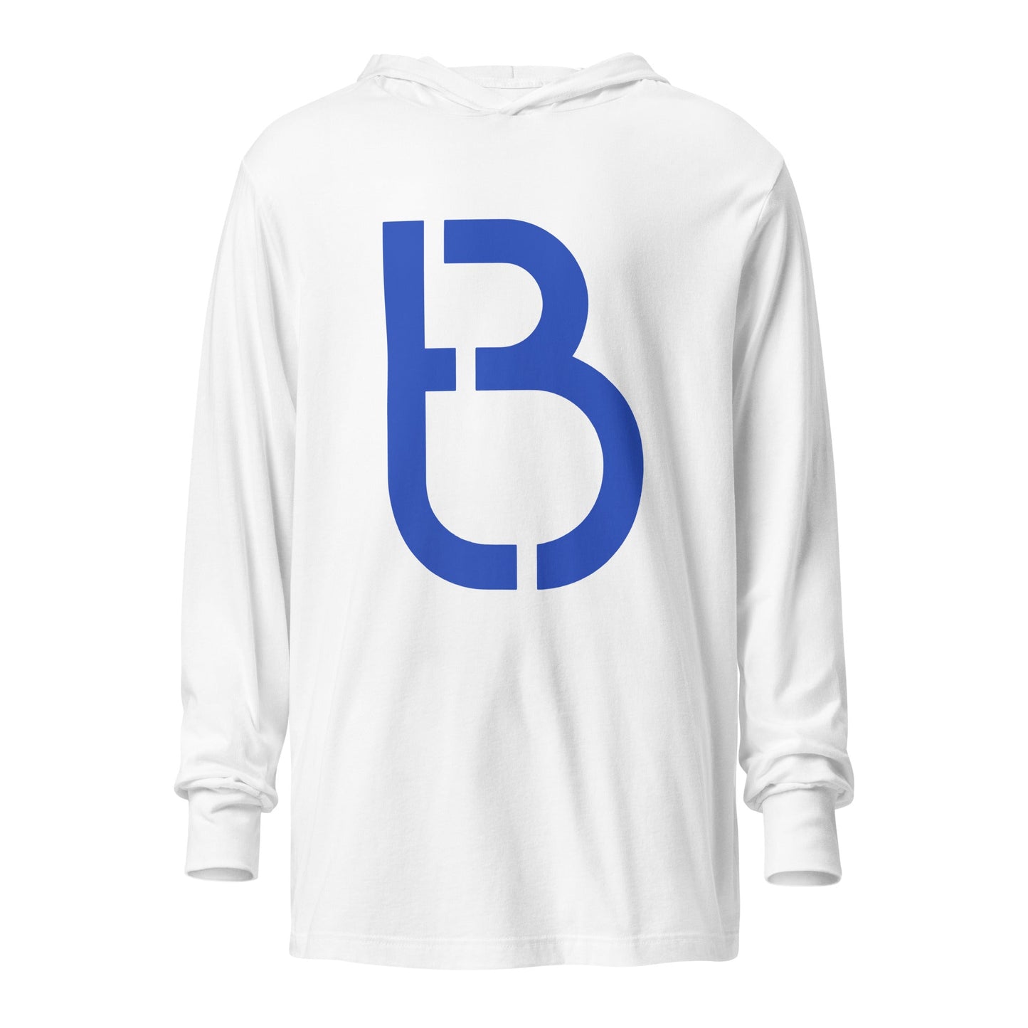 Performance | Hooded Long Sleeve T Shirt | The Boys | Blue Athletics Logo