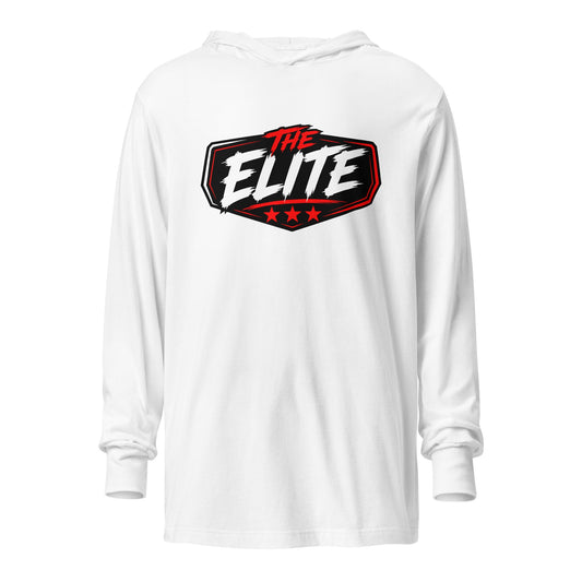 Performance | Hooded Long Sleeve T Shirt | The Elite | Vanguard Logo