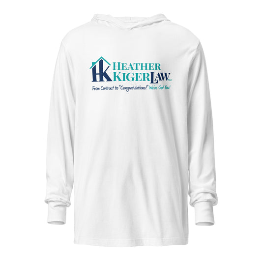 Performance | Hooded Long Sleeve T Shirt | Triad Troublemakers | Modern Script Logo