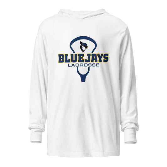 Performance | Hooded Long Sleeve T Shirt | USJ women’s lacrosse | Valor Logo