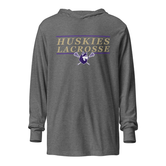 Performance | Hooded Long Sleeve T Shirt | UW Women's Club Lacrosse