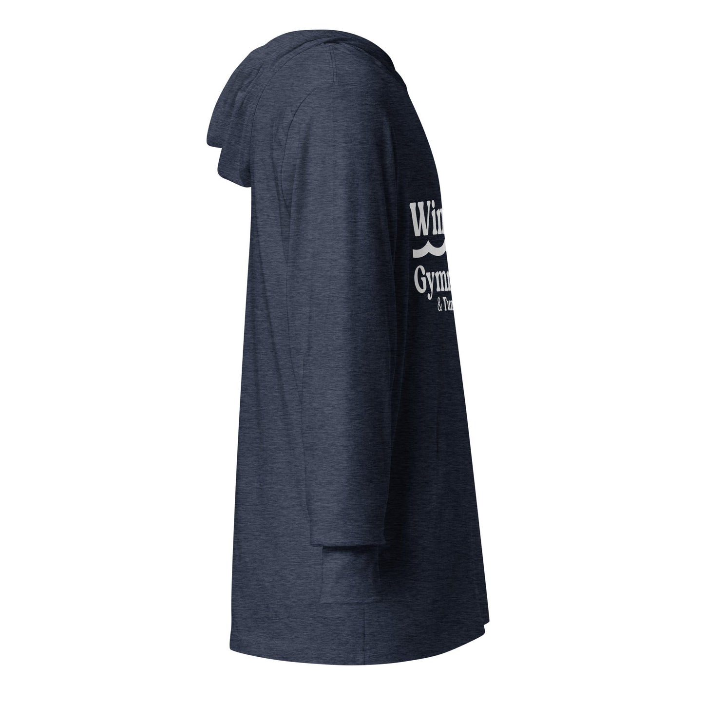 Performance | Hooded Long Sleeve T Shirt | Winni Gymnastics | Tumbling Logo