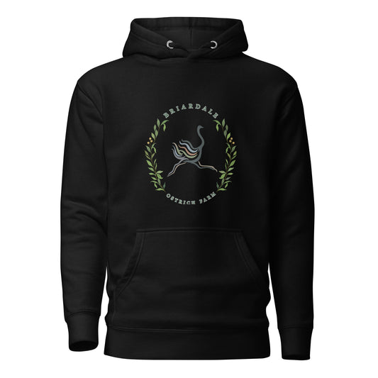 Performance | Hoodie | Briardale Ostrich Farm | Crest Logo