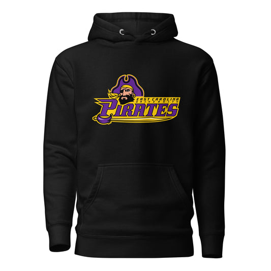 Performance | Hoodie | ECU Club Womens Lacrosse | Pirate Emblem Logo