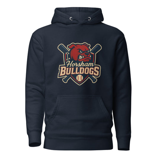Performance | Hoodie | Horsham Travel Baseball | Bulldogs Logo