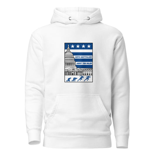 Performance | Hoodie | Hoya battalion Ten Miler | Emblem Logo