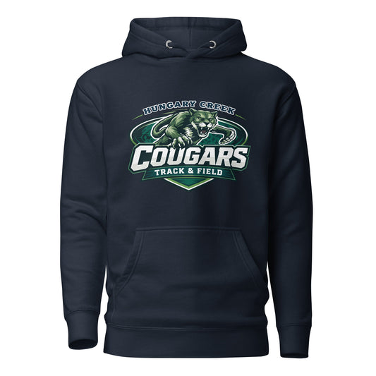 Performance | Hoodie | Hungary Creek Cougar | Shield Logo
