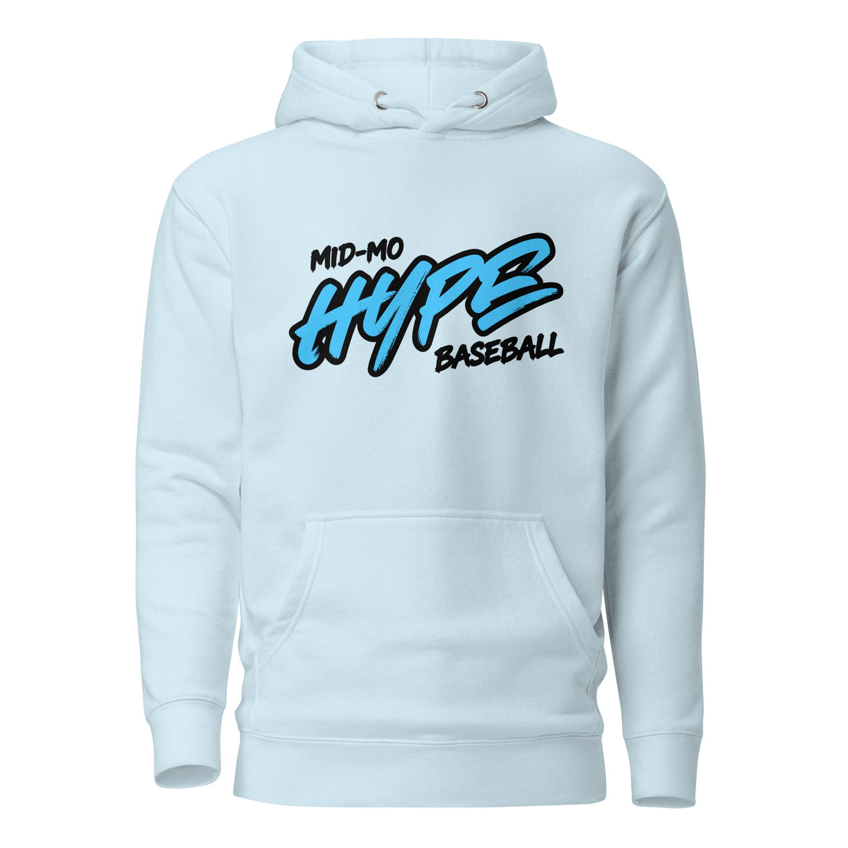 Performance | Hoodie | Hype Baseball Club | Modern Script Logo