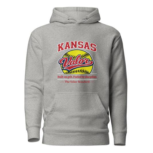 Performance | Hoodie | Kansas Valor Fan Gear | The Standard Logo