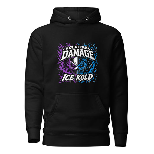 Performance | Hoodie | Kolateral Damage E-Sports | Ice Kold Crest Logo