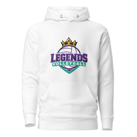 Performance | Hoodie | Lady Legends Volleyball | Crown Logo