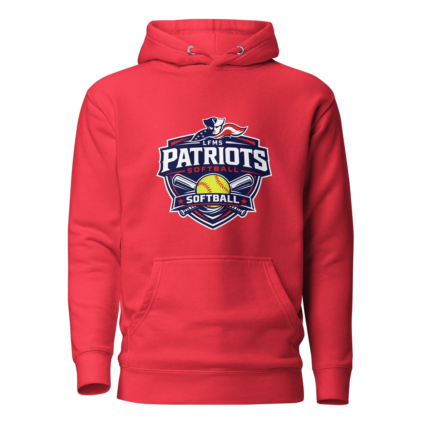 Performance | Hoodie | LFMS Athletics | Patriots Softball Logo