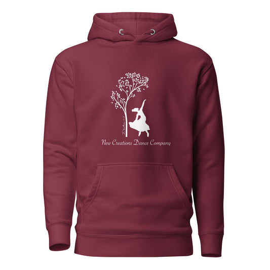Performance | Hoodie | New Creations Dance Company | Alt Logo